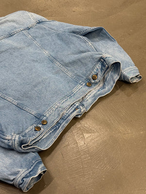 1990s Armani oversized denim jacket