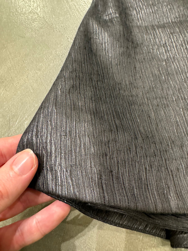 S/S2008 Alexander McQueen silk mini flared skirt