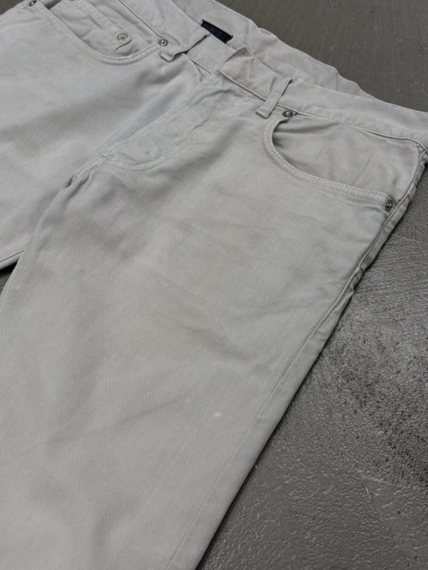 2010s Dior stained slim jeans