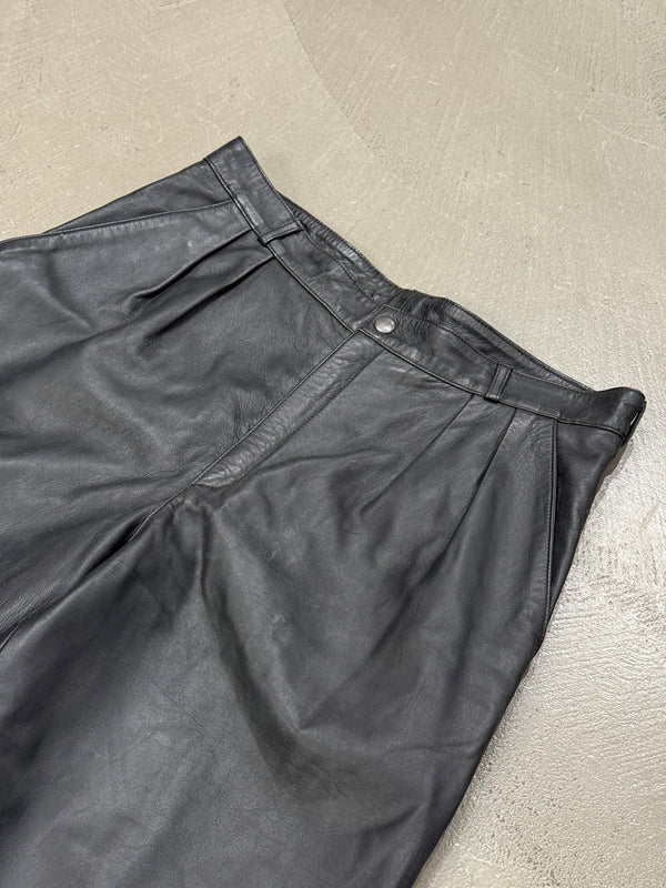 1990s YVES Saint Laurent leather pants