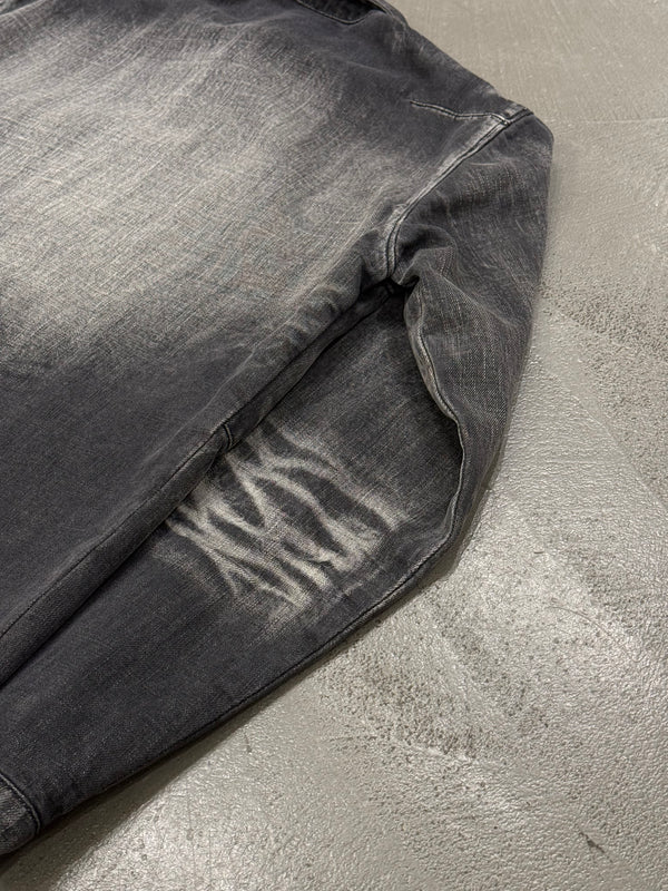 2002 Dior by Hedi Slimane faded denim jacket