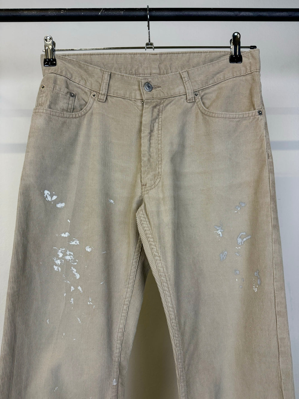 AW2000 Helmut Lang corduroy painter bootcut jeans