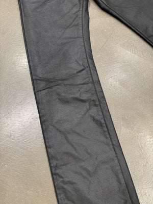 F/W 2003 Dior by Hedi Slimane coated clawmark jeans