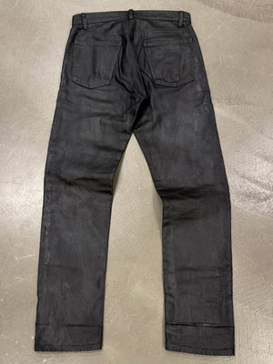 1992 Maison Margiela artisanal painted jeans