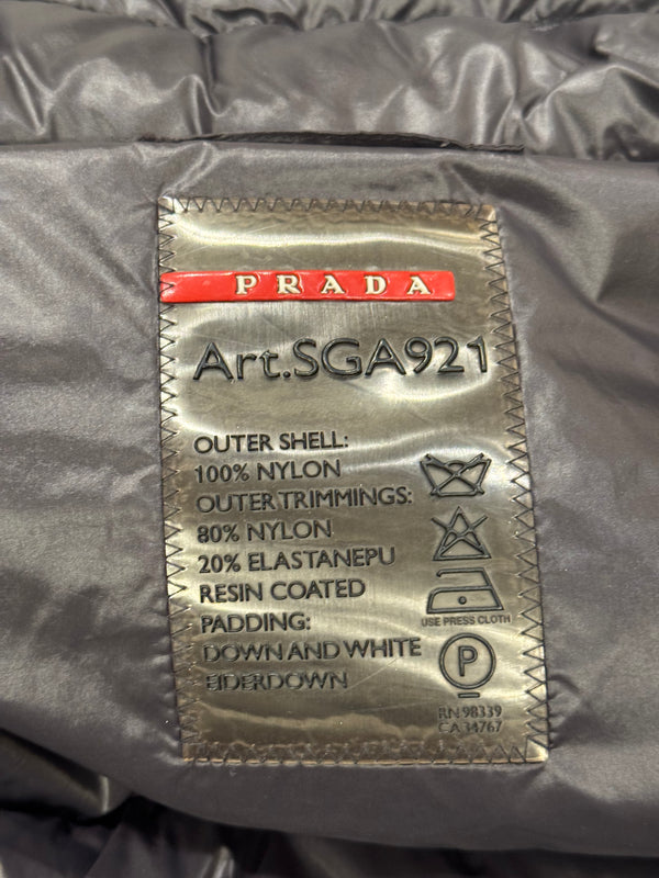 2011 Prada nylon puffer jacket