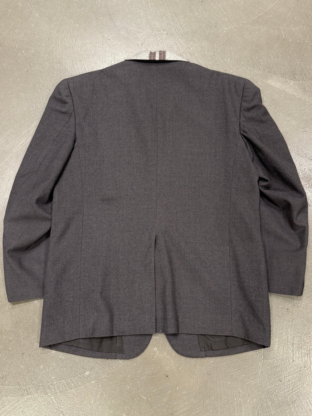 2000s Comme des Garçons tartan collar blazer