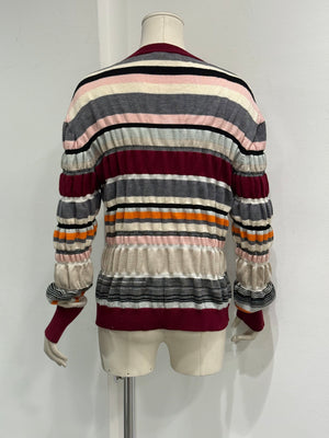 2010s JW Anderson stripe wool knit