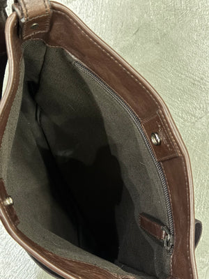 2000s Yves Saint Laurent Mombasa horn shoulder bag