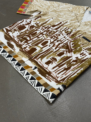 2018 Prada Duomo Milan painting bowling shirt