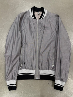 2010s Dior nylon "bee" bomber jacket