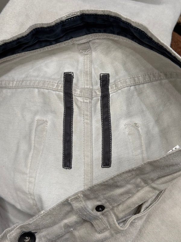 2000s Rick Owens heavy moleskin jeans