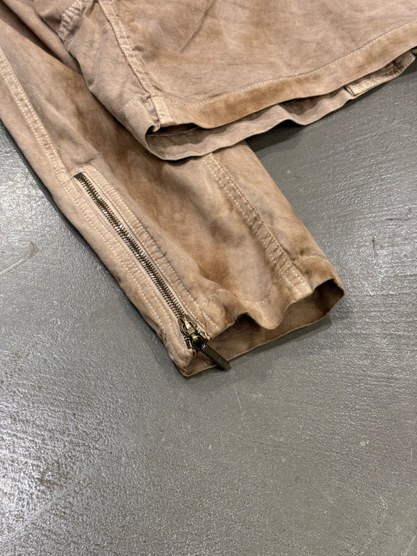 2001 Cavalli faded zipper light jacket