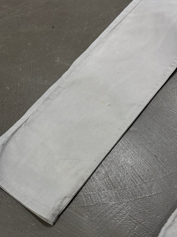 2010s Dior stained slim jeans