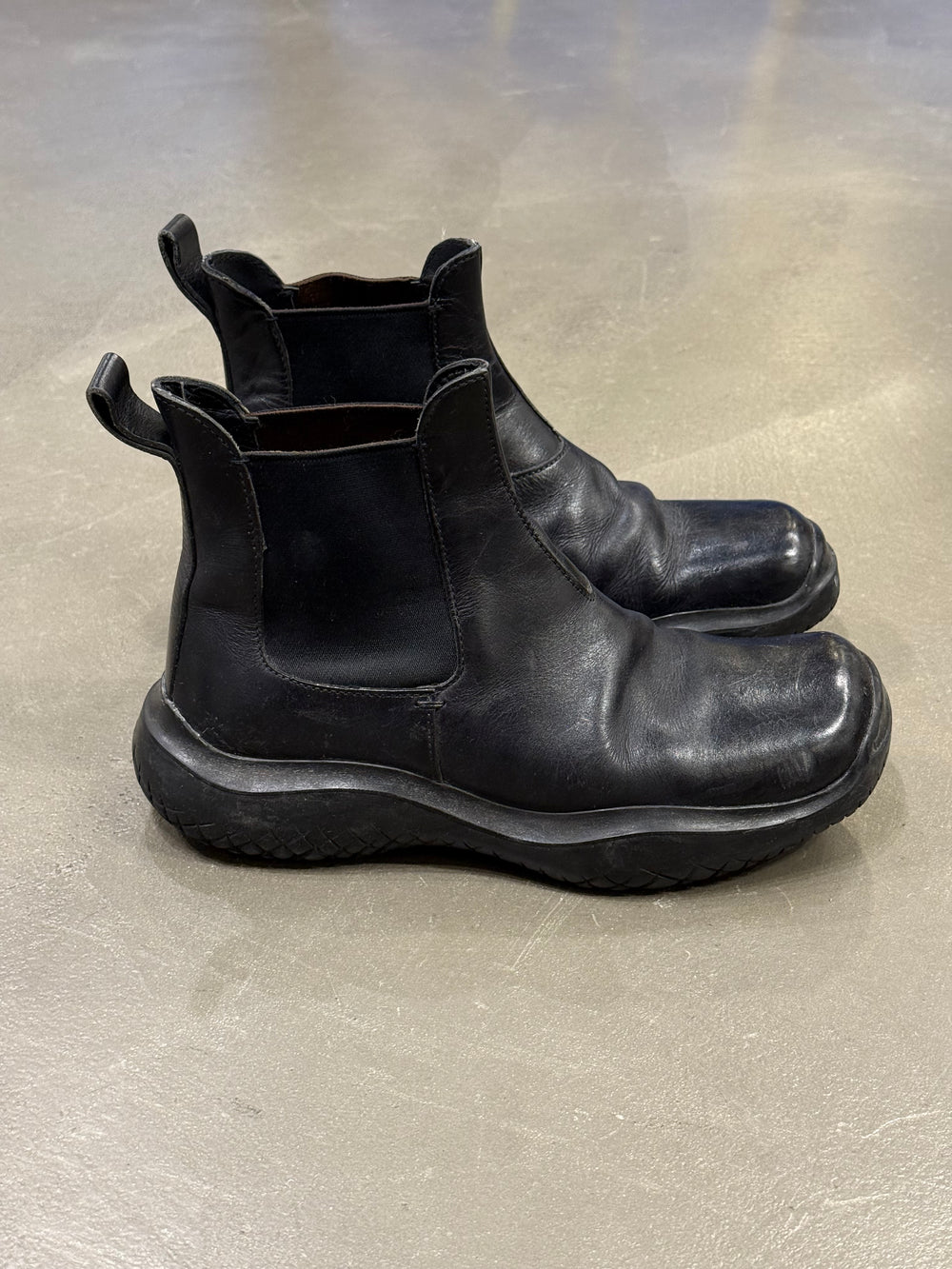 A/W1999 Prada vibram runway boots