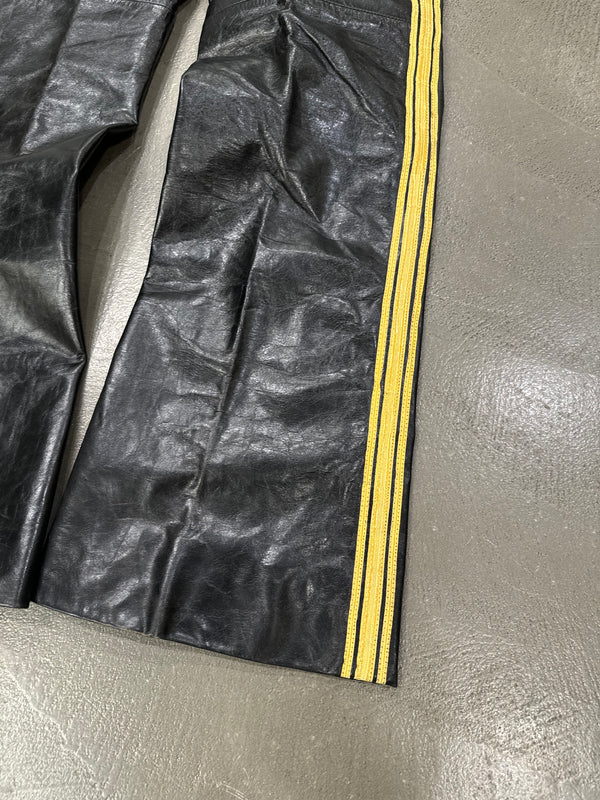 2000s Roberto Cavalli mainline biker leather pants