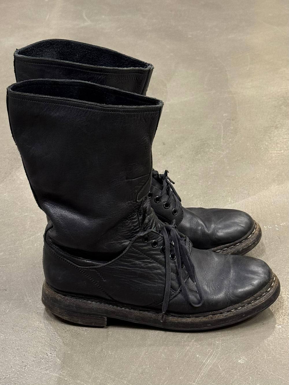 2000s Burberry Prosum runway boots