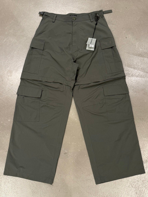 2023 Balenciaga oakley logo transformable cargo pants
