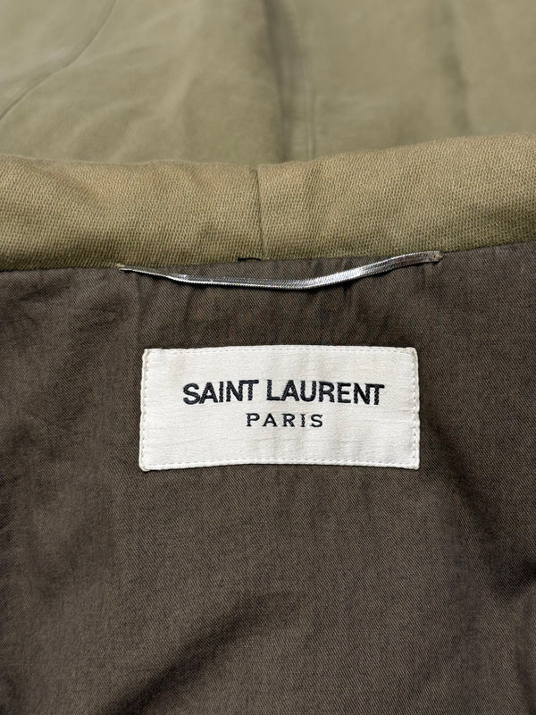 A/W2014 Saint Laurent by Hedi Slimane runway cape coat