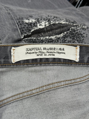 2010s Kapital boro distressed jeans