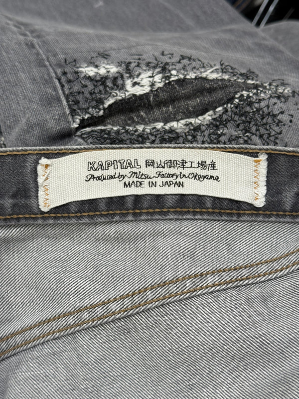 2010s Kapital boro distressed jeans