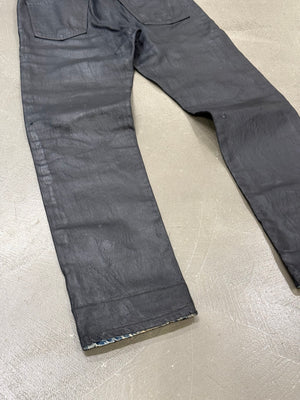 1992 Maison Margiela artisanal painted jeans