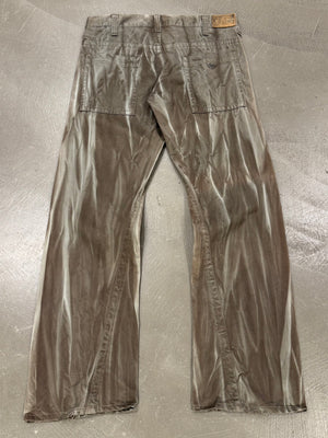 1990s Emporio Armani dyed faded jeans