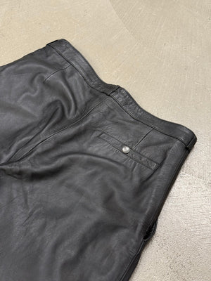 1990s YVES Saint Laurent leather pants