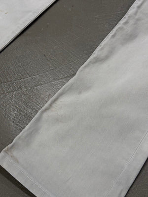 2010s Dior stained slim jeans