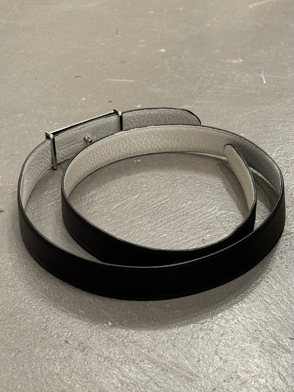 2020s Maison Margiela logo leather belt