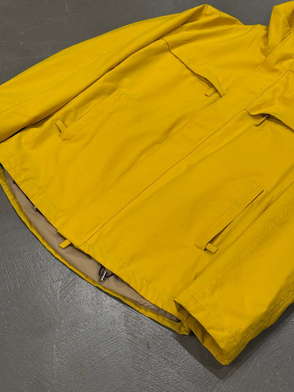2000s Prada yellow ski jacket