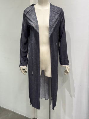 S/S 1996 Maison Margiela trompe d’oeil “coat” long cardigan