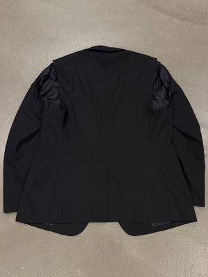 2020s Comme des Garçons cut-out open shoulders blazer jacket