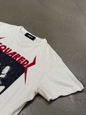 2000s Dsquared2 "metallica" t-shirt