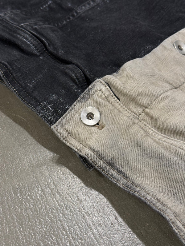 2020s Rick Owens jumbo worker JKT hybrid denim jacket