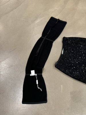 S/S 1999 Dolce & Gabbana paillettes beaded skirt set