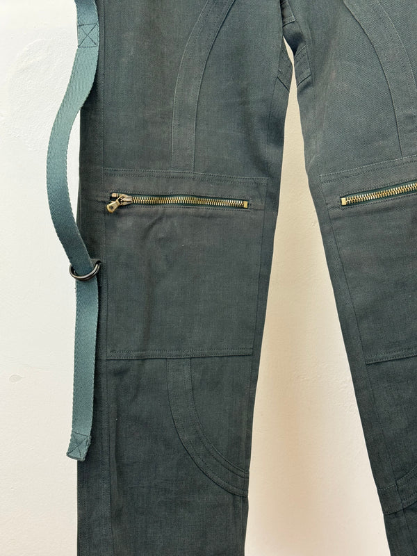 A/W2003 Dolce & Gabbana parachute bondage pants