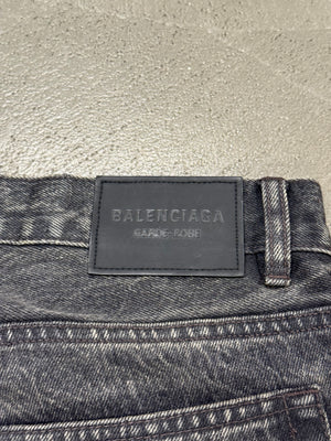 A/W2022 Balenciaga Sample Lost Tape flared jeans