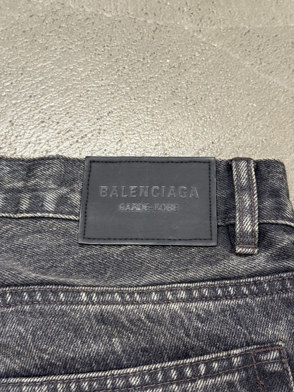 A/W2022 Balenciaga Sample Lost Tape flared jeans