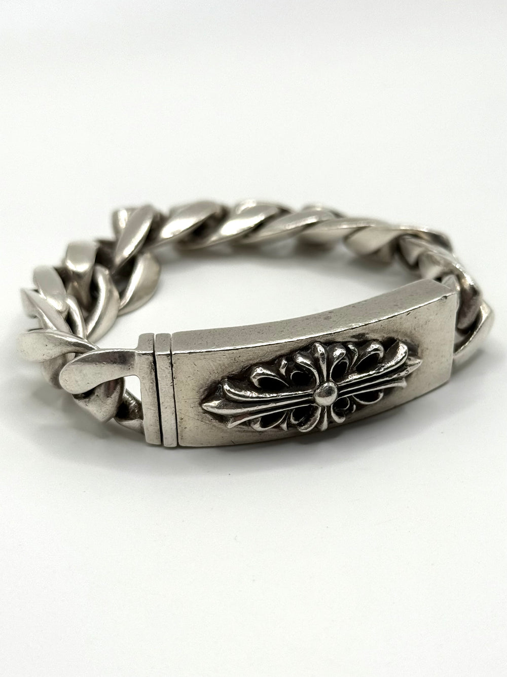 Chrome Hearts floral cuban bracelet