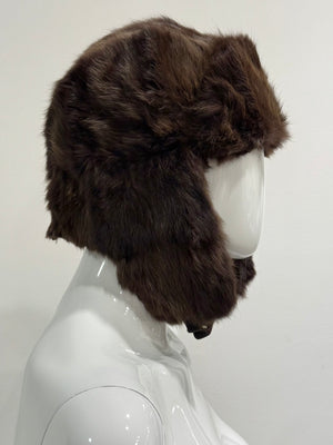 2001 Gucci by Tom Ford real fur hat