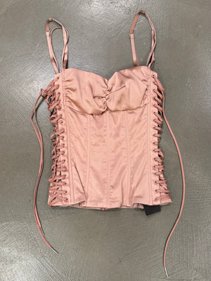 S/S 2003 Dolce & Gabbana lace up corset bustier