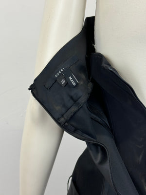 S/S2001 Gucci by Tom Ford corseted strapless dress