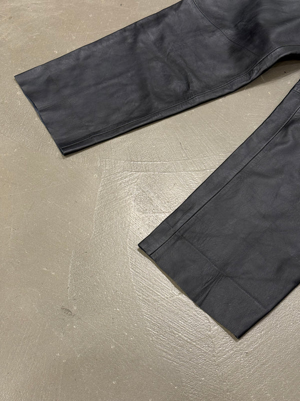 1990s YVES Saint Laurent leather pants