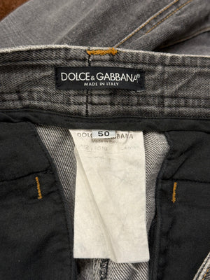 A/W2003 Dolce & Gabbana runway biker bondage pants