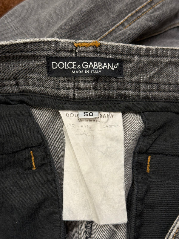A/W2003 Dolce & Gabbana runway biker bondage pants