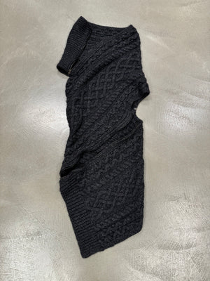 A/W 2012 Maison Margiela tornado knit dress