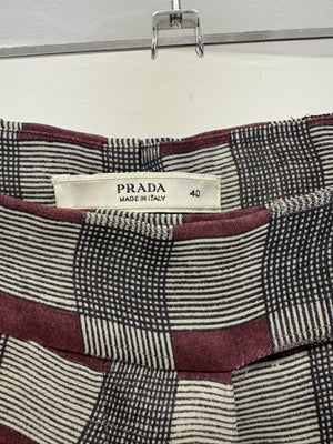 S/S2008 Prada “fairy collection” printed flared pants