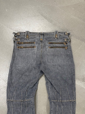 A/W2003 Dolce & Gabbana runway biker bondage pants