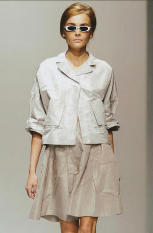 2000s Miu Miu Nylon boxy jacket