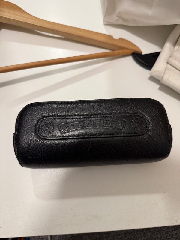 1/1 Chrome Hearts REHAB-I factory diamonds and ruby leather sunglasses